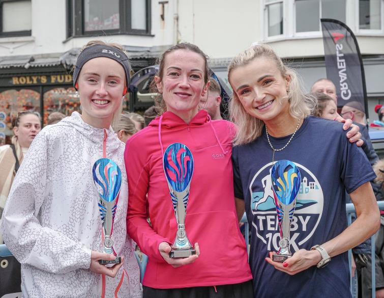 Lucy Richards, Donna Morris and Sian Evans. Picture Rawphotography